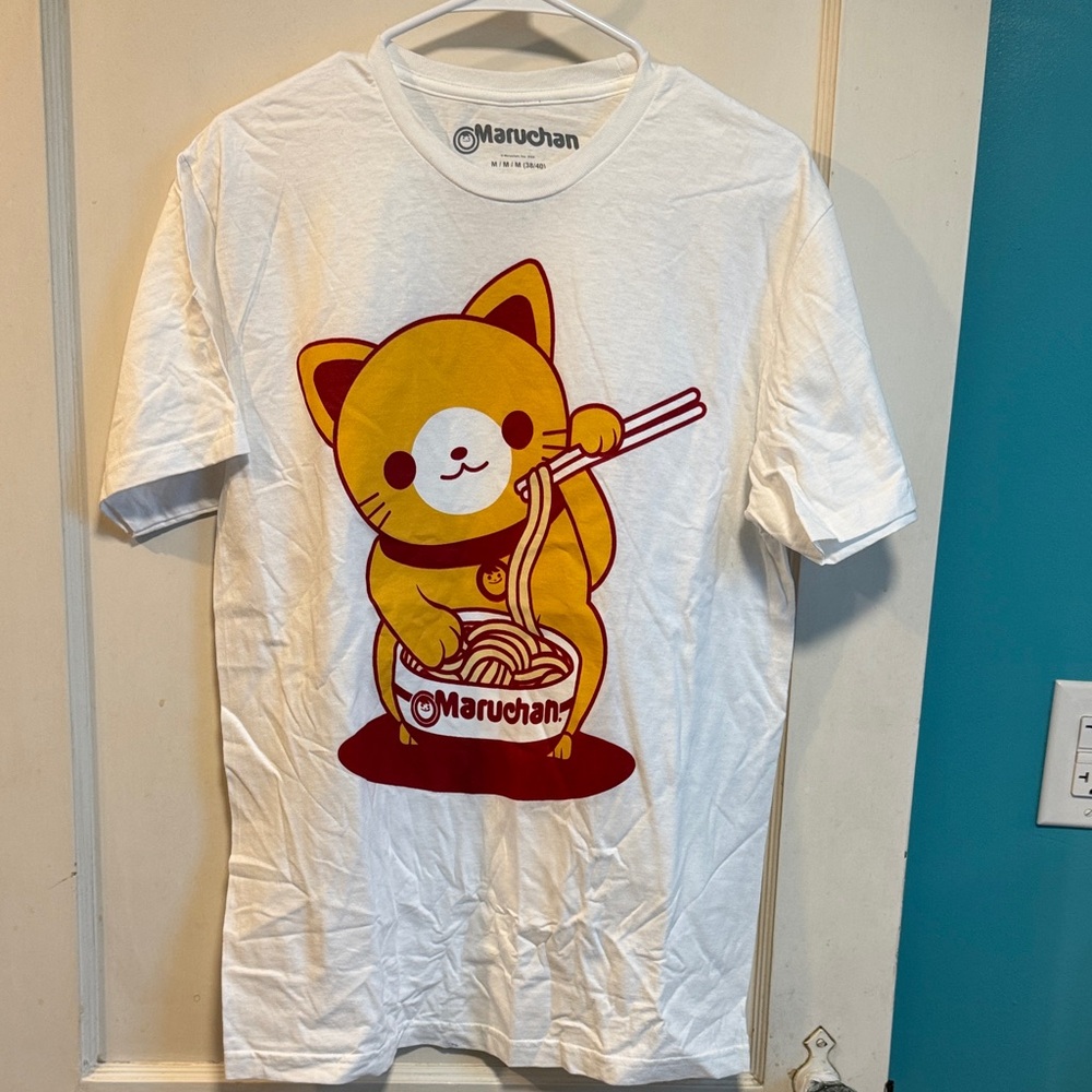 Maruchan Noodles Cat T-Shirt NWOT